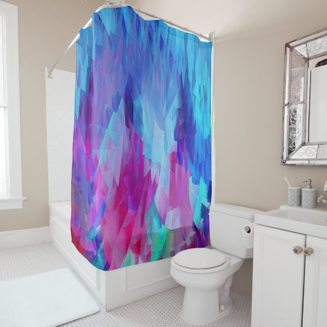 Crystallized........ Shower Curtain (In Situ)
