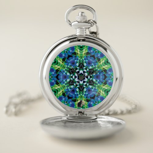 Crystalmarine Kaleidoscope Pocket Watch