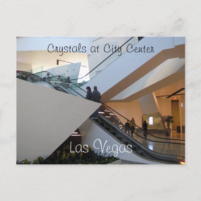 Crystals at City Center, Las Vegas Postcard (Front)