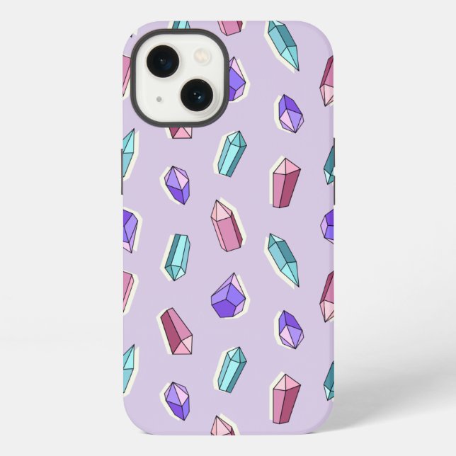 Crystals Iphone Case (Back)