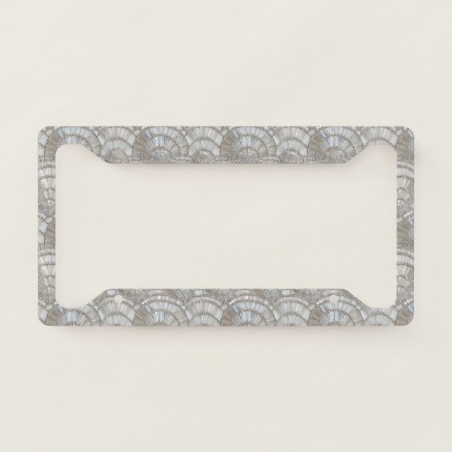 Crystals License Plate Frame (Front)