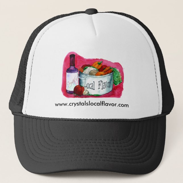 Crystal's Local Flavor hat (Front)