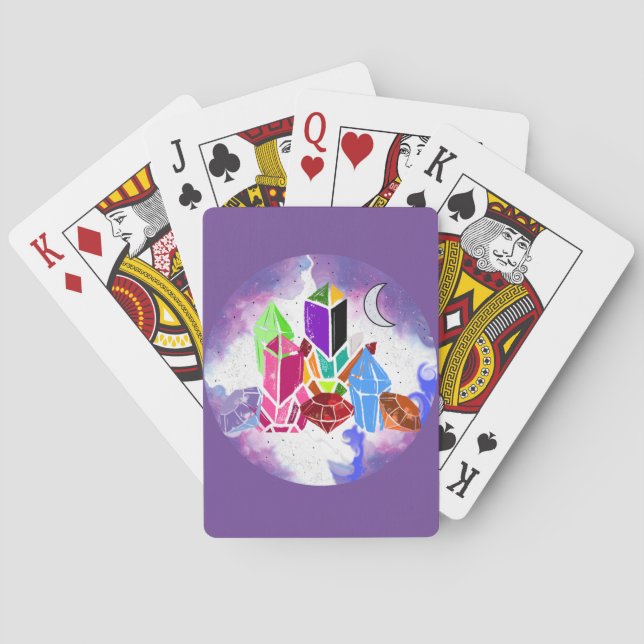 Crystals Poker Cards (Back)