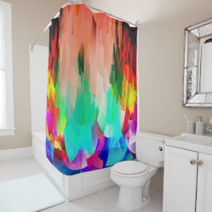 Crystals.... Shower Curtain