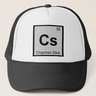 Cs - Chapman Stick Music Chemistry Periodic Table Trucker Hat