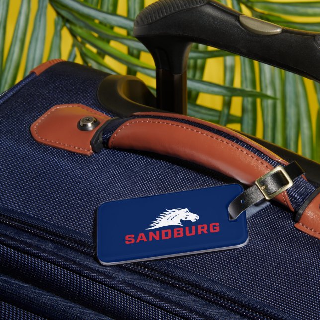 CS University Chargers Luggage Tag (Front Insitu 3)