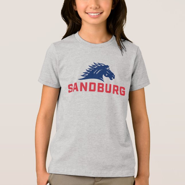 CS University Chargers Tri-Blend Shirt (Front)