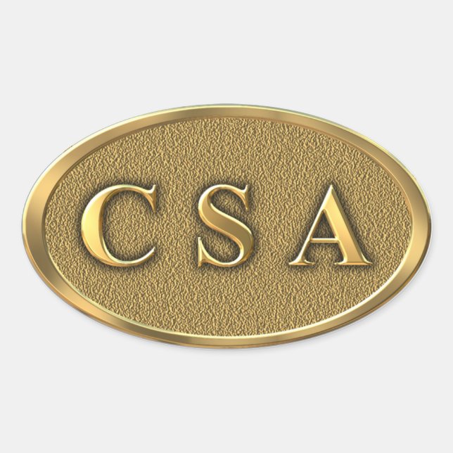CSA Civil War Sticker (Front)