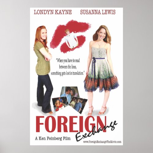 CSA Foreign Exchange 27X40 Movie Poster