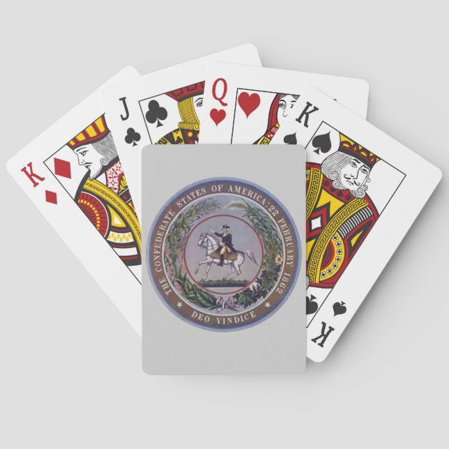 CSA SEAL POKER CARDS (Back)