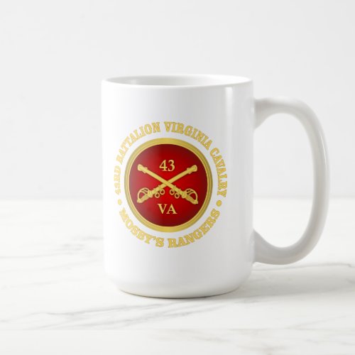 CSC _43rd Battalion Virginia Cavalry Mosby Coffee Mug
