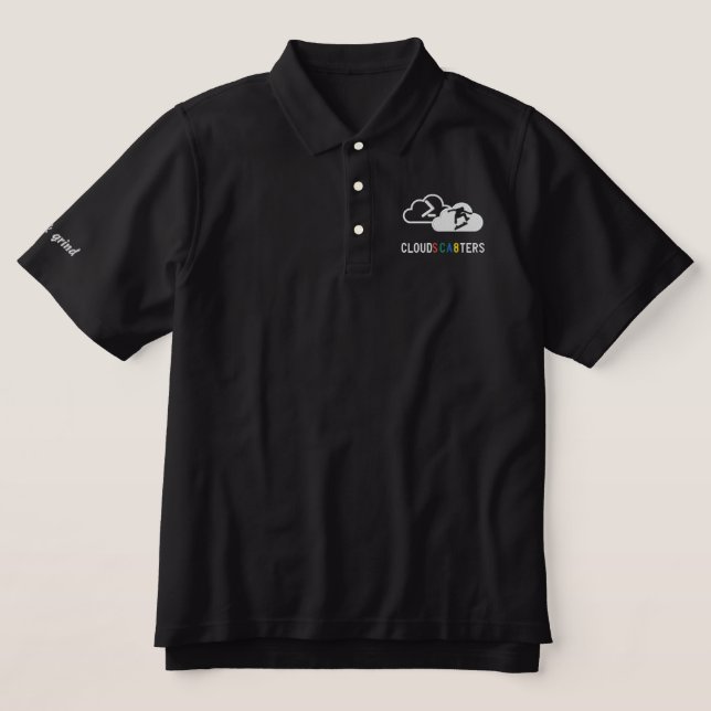 CSCA8 Embroidered Polo - Mens (Design Front)