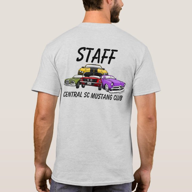 CSCMC Car Show Staff T-Shirt (Back)