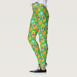 CSEU499012.ai Leggings<br><div class="desc">Stay cool and keep smiling with this vibrant, high-energy Goofy design! Featuring the beloved Goofy rocking a pair of sleek black shades and a classic lime-green hat, this artwork captures the ultimate "summer state of mind." Set against a bold, tilted sunny yellow background, the high-contrast colors and thick white "sticker-style"...</div>