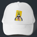 CSEU499012.ai Trucker Hat<br><div class="desc">Stay cool and keep smiling with this vibrant, high-energy Goofy design! Featuring the beloved Goofy rocking a pair of sleek black shades and a classic lime-green hat, this artwork captures the ultimate "summer state of mind." Set against a bold, tilted sunny yellow background, the high-contrast colors and thick white "sticker-style"...</div>