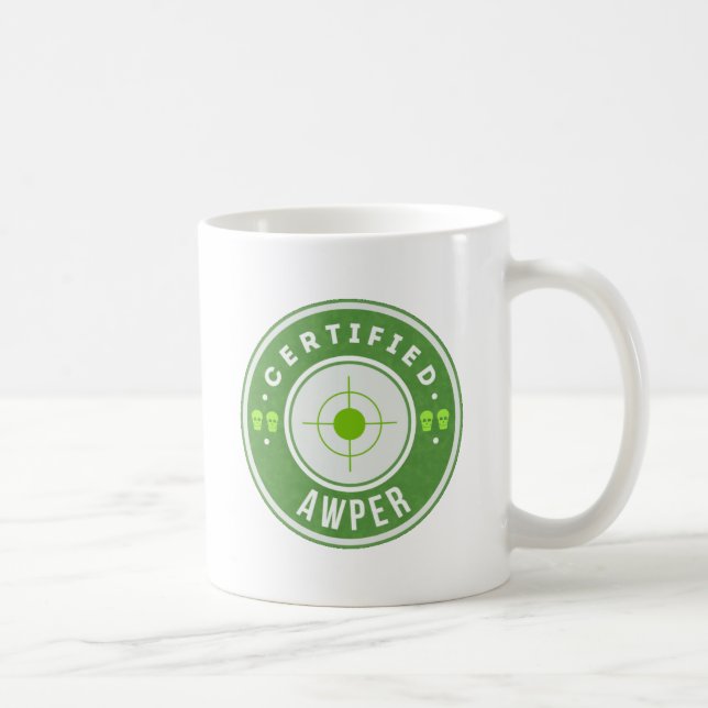 CSGO Certified Sniper Mug (Right)
