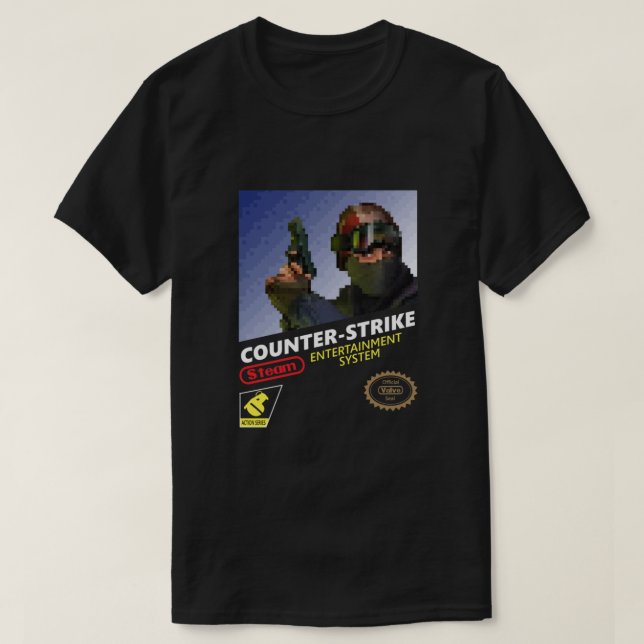 CSGO Retro  T-Shirt (Design Front)