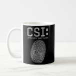 Csi Crime Scene Investigation - Police Forensic Ev Coffee Mug