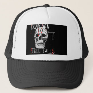 csi forensic science hat skull