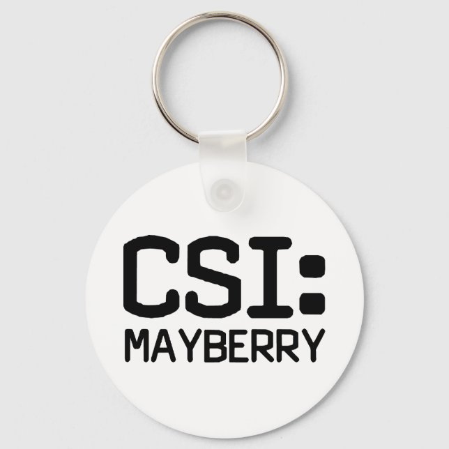 CSI Mayberry Keychain (Front)