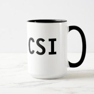 CSI Mug