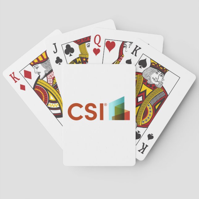 CSI Playing Cards (Back)