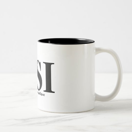 CSI T-shirts and Gifts. Two-Tone Coffee Mug