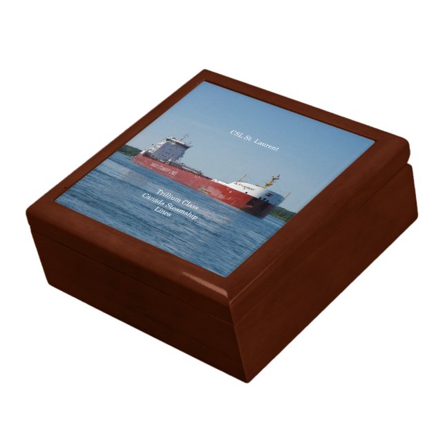 CSL St. Laurent keepsake box (Side)