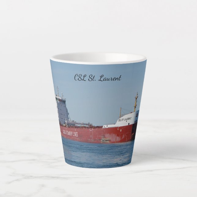 CSL St. Laurent latte mug (Front)
