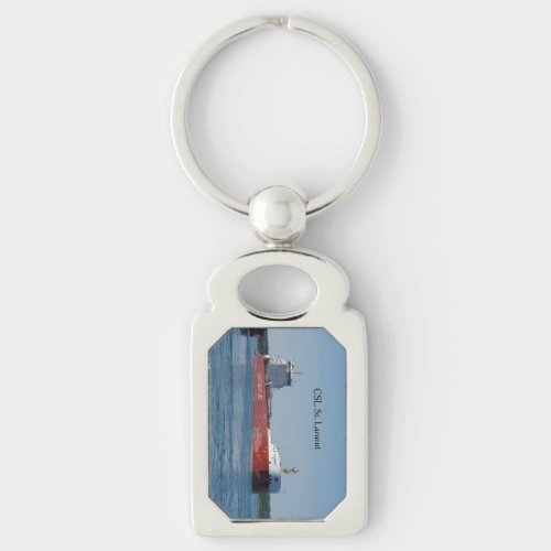 CSL St Laurent metal key chain