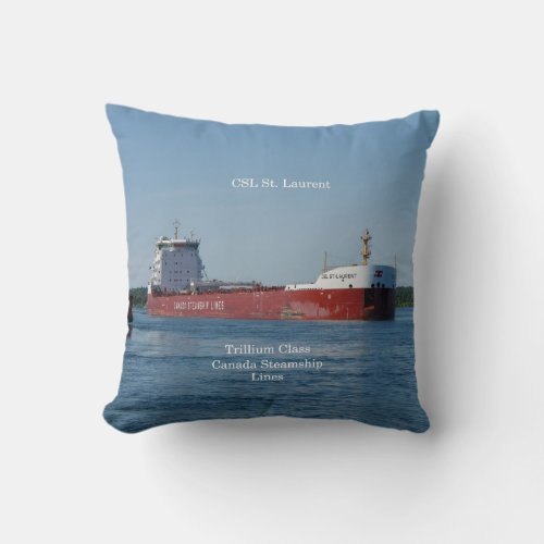 CSL St Laurent square pillow