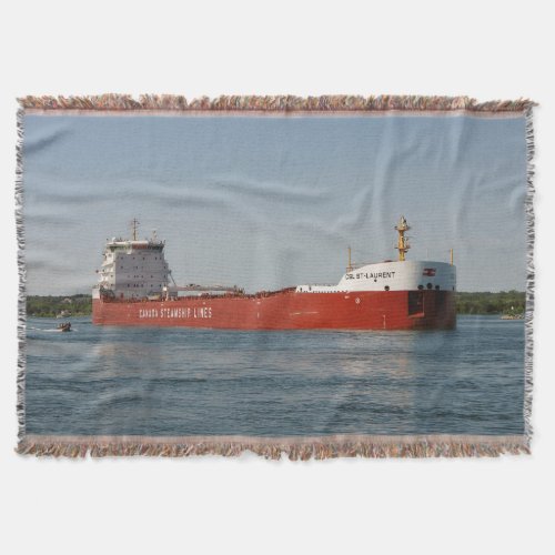 CSL St Laurent throw blanket