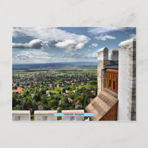 Csókakő, Hungary Postcard