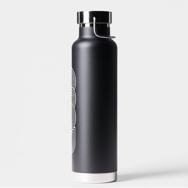 CSOP White Logo Water Bottle (Left)