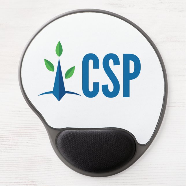 CSP simple logo Gel Mouse Pad (Front)