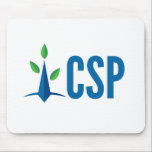 CSP simple logo Mouse Pad<br><div class="desc">Enjoy our classic CSP mousepad.</div>