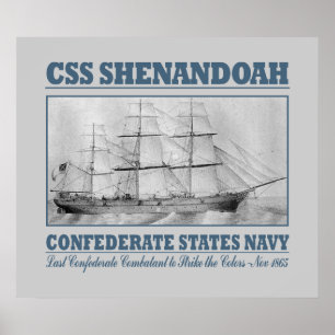 CSS Shenandoah Poster