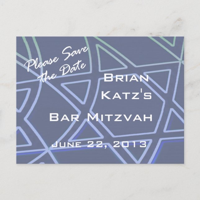 CStar of David Postcard (Front)