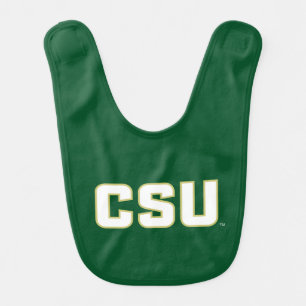CSU Letter Mark Baby Bib