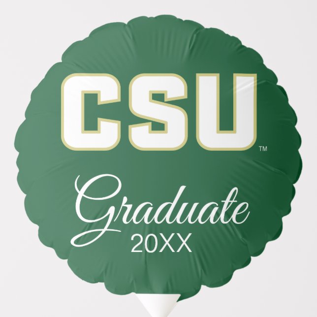 CSU Letter Mark Balloon (Front)
