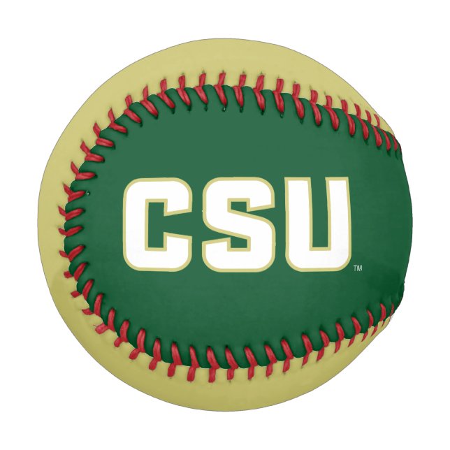 CSU Letter Mark Baseball (Front Left)