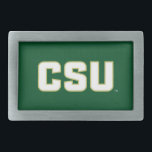 CSU Letter Mark Belt Buckle<br><div class="desc">Check out these new Colorado State University designs! Show off your CSU Ram pride with these new Colorado State products. These make perfect gifts for the Ram student,  alumni,  family,  friend or fan in your life.</div>