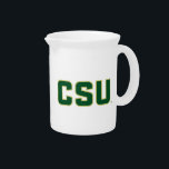 CSU Letter Mark Beverage Pitcher<br><div class="desc">Check out these new Colorado State University designs! Show off your CSU Ram pride with these new Colorado State products. These make perfect gifts for the Ram student,  alumni,  family,  friend or fan in your life.</div>