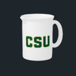 CSU Letter Mark Beverage Pitcher<br><div class="desc">Check out these new Colorado State University designs! Show off your CSU Ram pride with these new Colorado State products. These make perfect gifts for the Ram student,  alumni,  family,  friend or fan in your life.</div>