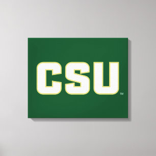 CSU Letter Mark Canvas Print