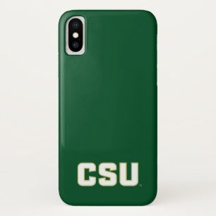 CSU Letter Mark iPhone X Case
