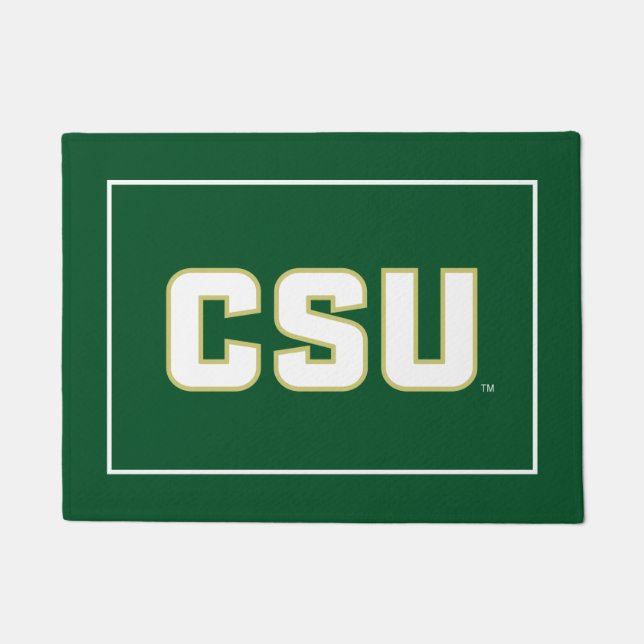 CSU Letter Mark Doormat (Front)
