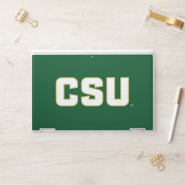 CSU Letter Mark HP Laptop Skin (Desk)