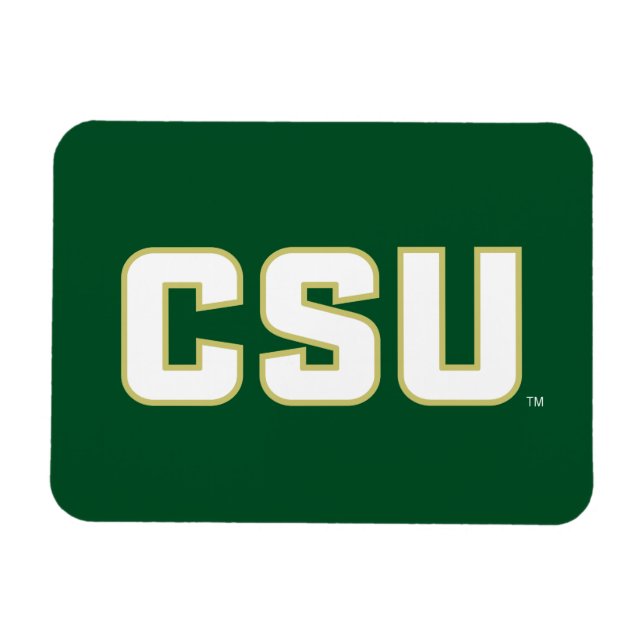 CSU Letter Mark Magnet (Horizontal)