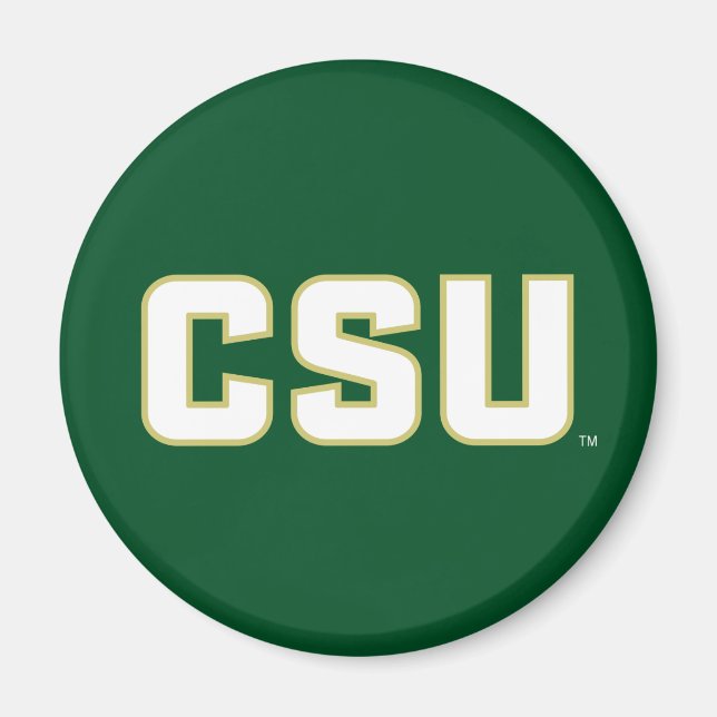 CSU Letter Mark Magnet (Front)